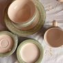 Royal Doulton Linen Leaf China Set-1980s Fine Dining Service Image 6