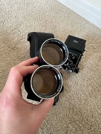 Mamiya C330f 6x6 medium format camera