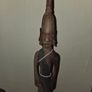 Vintage carved African Figure Image 2