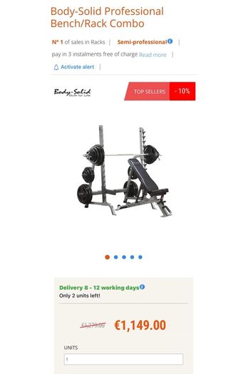 Body solid combo