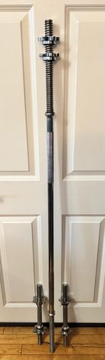 Barbell Solid 5FT + Solid Dumbells Pair