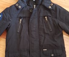 Age 3-4 Black Parka Jacket