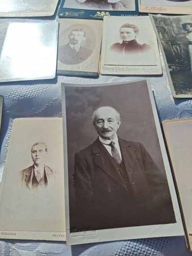 42 X Irish Victorian and Edwardian Studio Portrait Photos