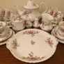 Immaculate Royal Albert Vintage Moss Rose Teaset Image 3