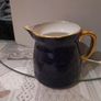 French Limoges Aluminite Cobalt Blue Jug Image 4