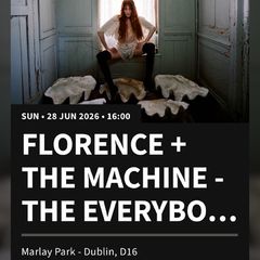 Florence 2 Front Standing tickets