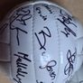 2 minature oneill balls signed by the 2019 5 in a row football team including the dublin ladies Manager Mick Bohan Image 2