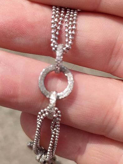 Italian Designer 925 Silver Bracelet