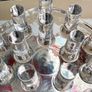 Mid Century Georgshutte Tea Warmer, Ice Glass Pot Stand Image 3