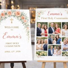 Personalised First Communion Print