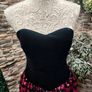 vintage 80s strapless prom dress Image 2