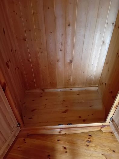 Solid Pine Wardrobe and Matching Chest of Drawers Set