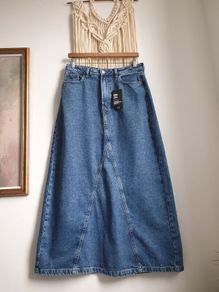 Penneys Rita Ora Denim Skirt Size Uk 12