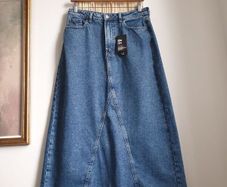 Penneys Rita Ora Denim Skirt Size Uk 12