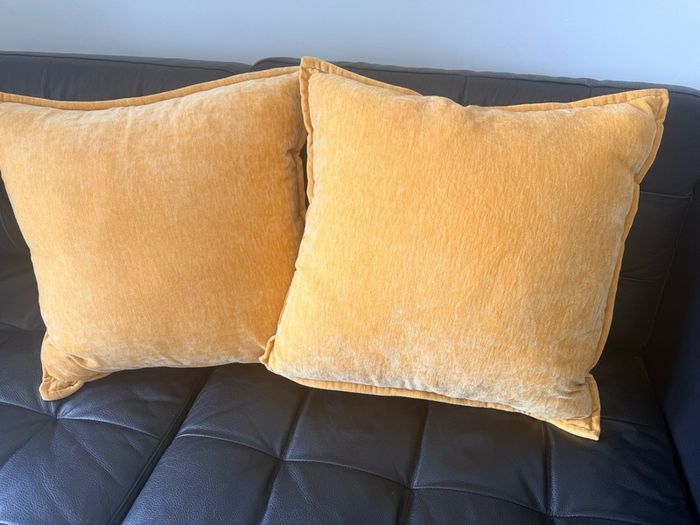 Cushions, pillows