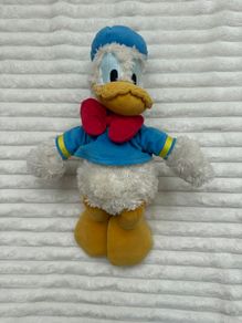 Disney Parks Donald Duck Approx 16" Soft Plush Rare Dirty Used Please look at the pictures