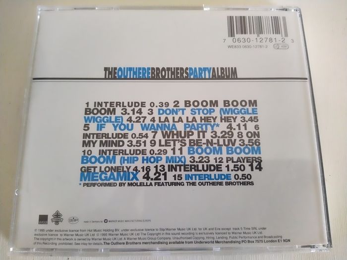 The Outhere Brothers - Party Album Cd