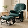 Luxury Swivel Glider Rocking Chair Image 4