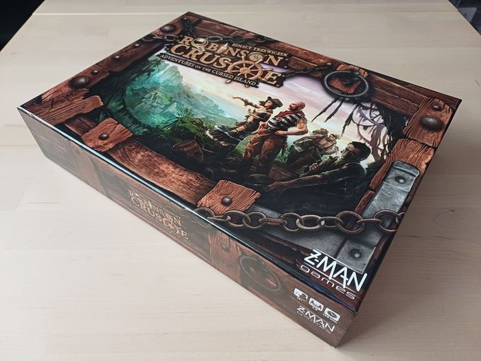 Robinson Crusoe: Adventures on the Cursed Island Board Game Z-Man Games Edition 2013 OOP
