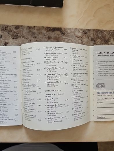 Country Music Greatest Hits 6CD Boxset