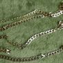 Vintage extra long Gold Plated Curb Link Chain 46" Image 6