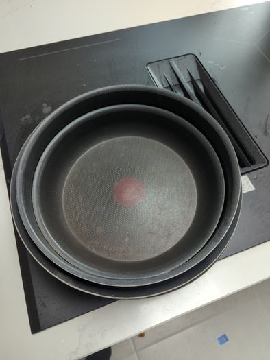 Tefal stackable pots and pans