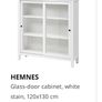 hemnes Glass-door Cabinet Image 4