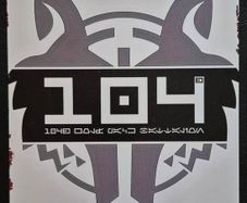 104 th battalion, star wars, vintage style metal sign .