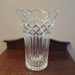 Waterford Crystal Romance of Ireland Irish Lace Vase