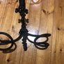 Black iron 6 Wine Bottle  Holder Image 7