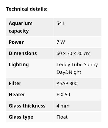 aquarium set