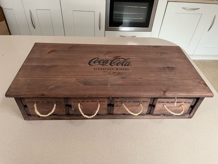 Coca Cola Signature Mixers Display Unit Ultra Rare