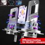 Super Bright 2pcs H7 LED Headlight Bulbs for Auto Fog Lights High Bright High Low Beam Image 3