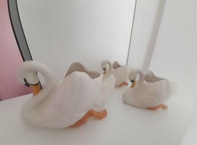 Sylvac Swan Trio Collectable