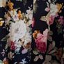 Black Floral Dress Image 2