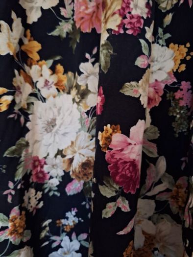 Black Floral Dress