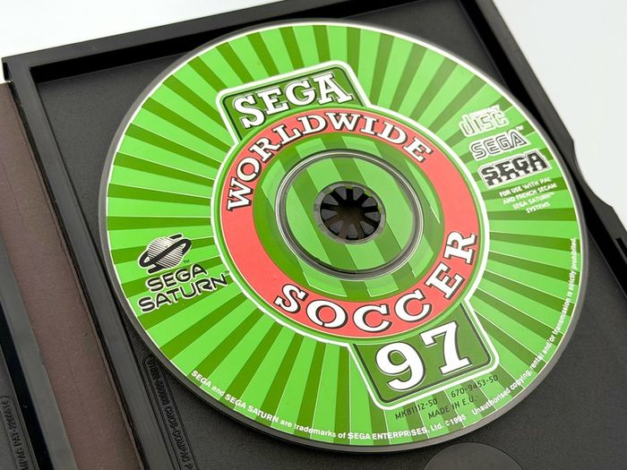 Sega Worldwide Soccer 97 for Sega Saturn - Boxed