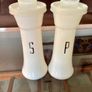 Vintage Tall 1970s MCM Atomic Retro Tupperware Salt and Pepper Shakers Image 2