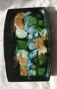 Vintage Rossa Irish Pottery Plate - Tapas/Serving Dish - 5 available