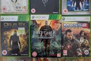 Xbox 360 RPG Bundle  Skyrim, Oblivion, Mass Effect, Deus Ex, Witcher 2