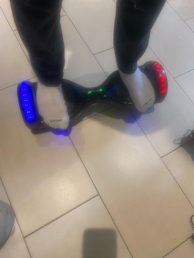 Rainbow Lightning Special 6.5" Disco Led Official Hoverboard