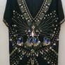 Black Sequin Mini Dress Size 20 Image 6