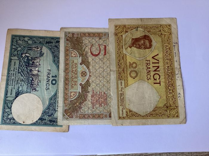 banknotes  Madagascar