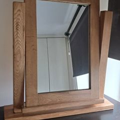 Wooden Oak mirror