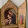 Vintage Italian Florentine Triptych Image 3