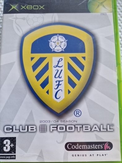 Leeds United Club Football season 2003 2004 Xbox Original Games Original