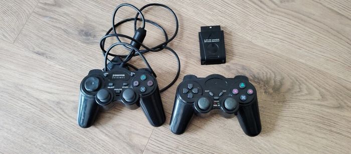 Ps2 Playstation 2 Controllers 1 Wireless and other Wired Working perfectly bundle