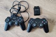 Ps2 Playstation 2 Controllers 1 Wireless and other Wired Working perfectly bundle
