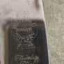 SET OF 6 VTG Everbrite Sheffield England Stainless Steel Knives Mother Of Pearl Handle Image 8