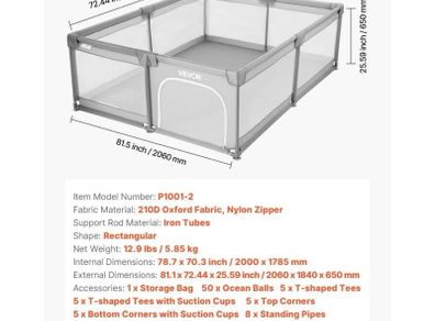 large baby playpen